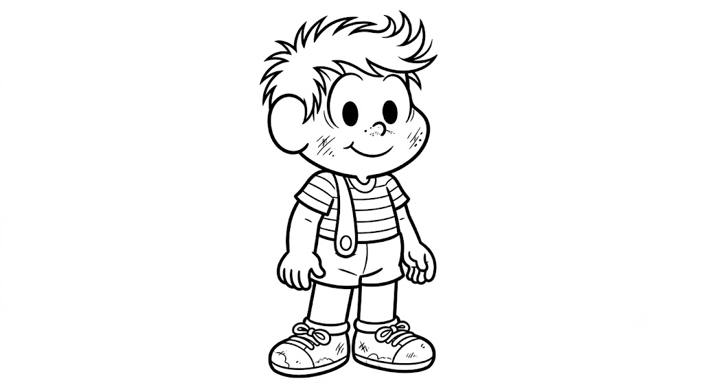 Cascão (Turma da Mônica)) para colorir e imprimir
